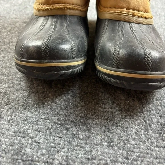SOREL Women’s Slimpack II Lace Up Winter Snow Boot Tan/Black size: 8 - Picture 14 of 15